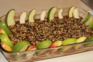 Caramel Cream Cheese Apple Party Dip