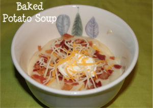 Baked Potato Soup {Recipe}