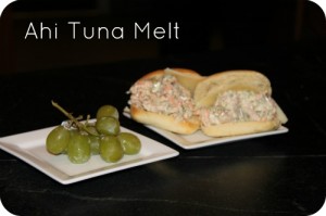 Ahi Tuna Melt